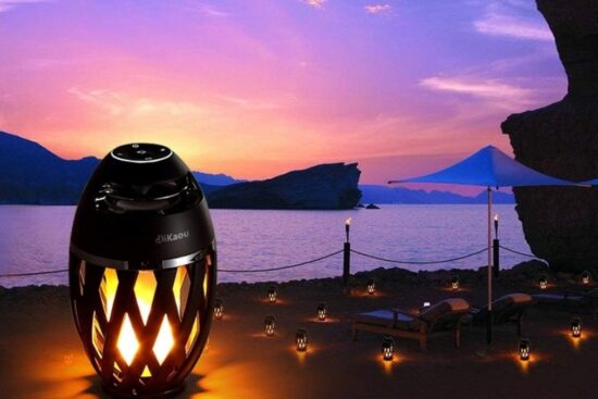 Led Flame Table lamp
