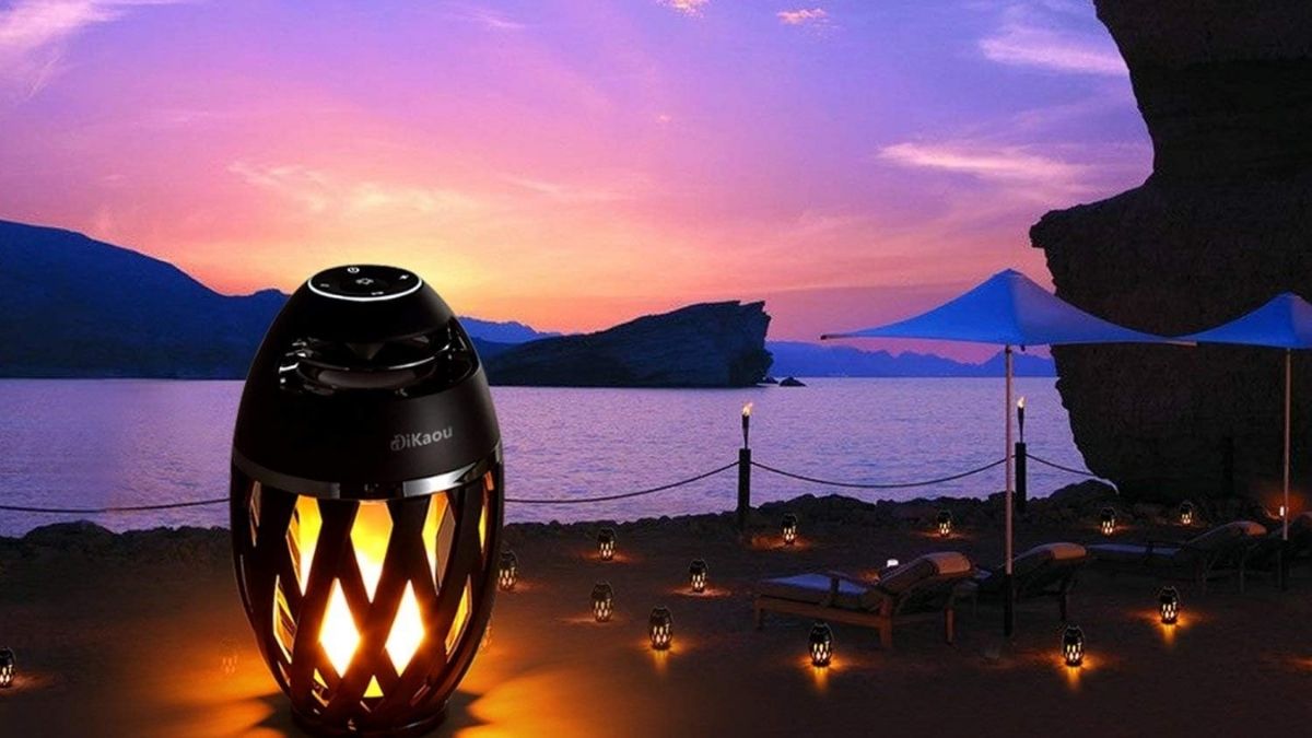 Led Flame Table lamp