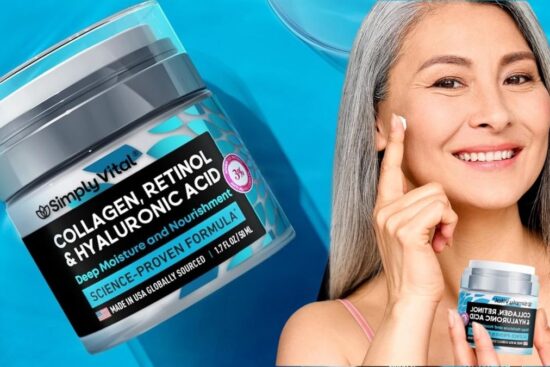 SimplyVital Collagen, Retinol & Hyaluronic Acid Cream