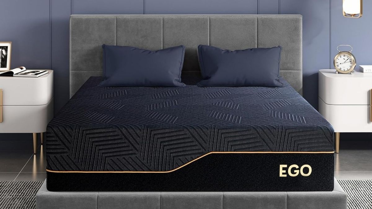 EGOHOME 14 Inch King Size Memory Foam Mattress for Back Pain