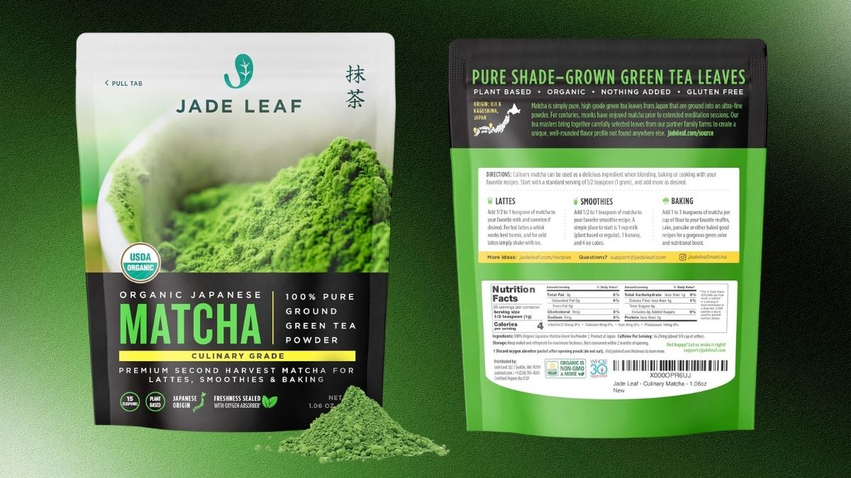 Jade Leaf Matcha Organic Premium Ceremonial Grade