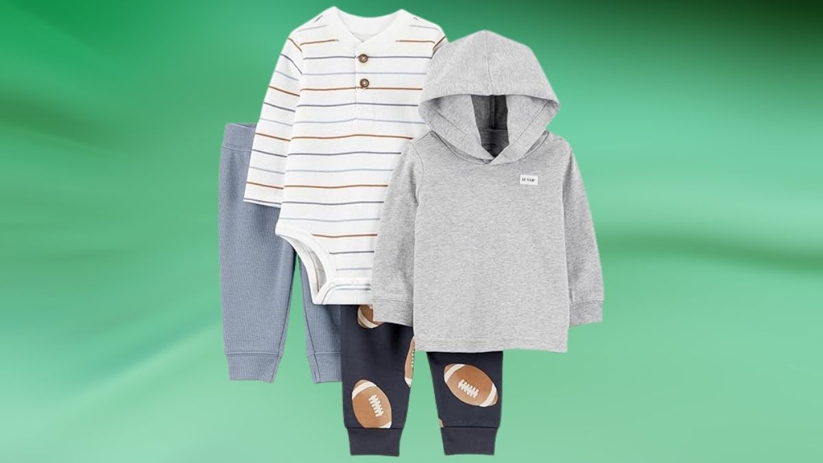 Simple Joys by Carter's baby-boys 4-piece Bodysuit