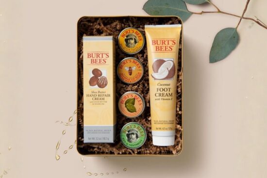 Burt's Bees Gifts Ideas Classics Set 6 Products in Giftable Tin
