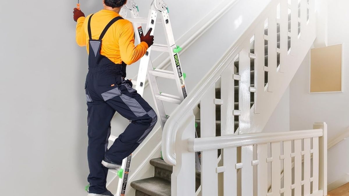 WDOT 14 Ft Extension Ladder for Home Stairs: A Safer, More Flexible Way to Work at Height