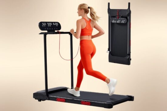 Walking Pad with Handle Bar and Incline