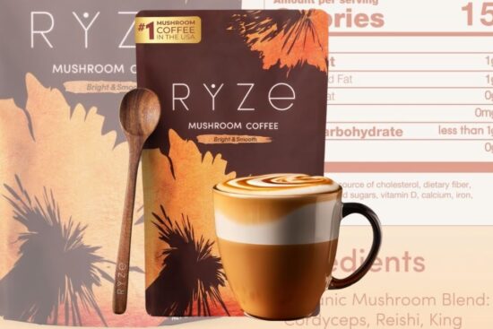RYZE SUPERFOODS Mushroom Medium Roast Coffee