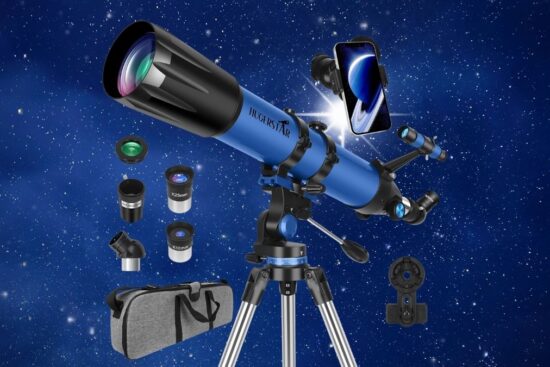 Why the HUGERSTAR 90mm Refractor Feels Like a Serious Telescope Without Feeling Complicated