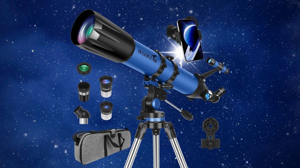 Why the HUGERSTAR 90mm Refractor Feels Like a Serious Telescope Without Feeling Complicated