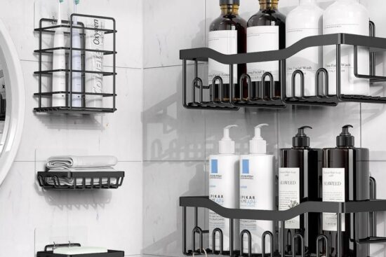 EUDELE Adhesive Shower Caddy Review: Why This No-Drill System Makes Bathroom Storage Easier
