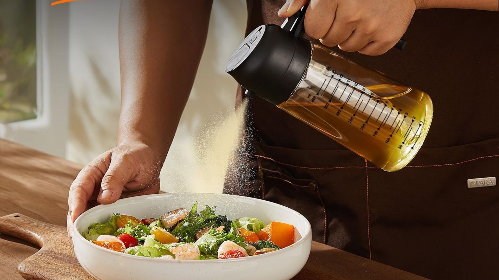 TrendPlain 16oz/470ml Glass Olive Oil Sprayer for Cooking: A Smarter Way to Control Oil in the Kitchen