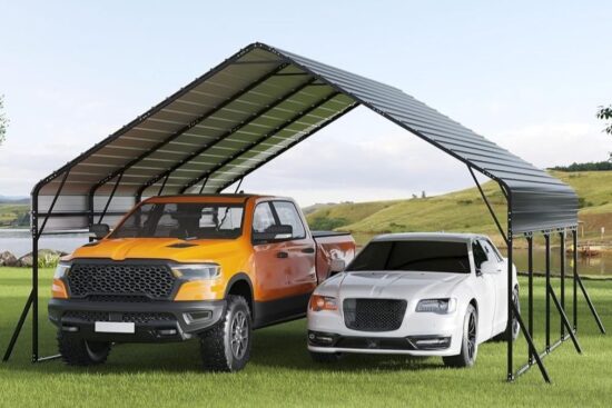 20x20 FT Heavy Duty Metal Carport Kit: Why It’s Built for Serious Weather Protection