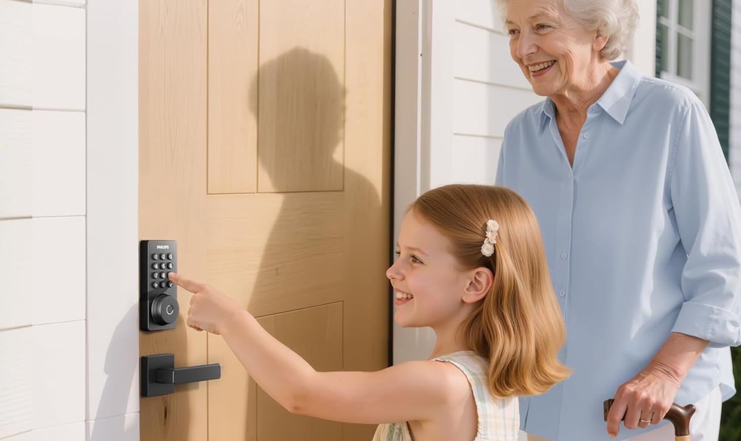 Philips WiFi Keypad Door Lock with Handle: Smart Security for the Modern Home