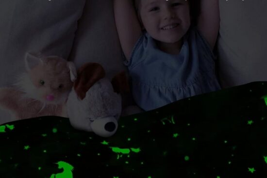 Magical Nights: TEHALK Unicorn Glow in The Dark Blanket for Kids Who Dream Big