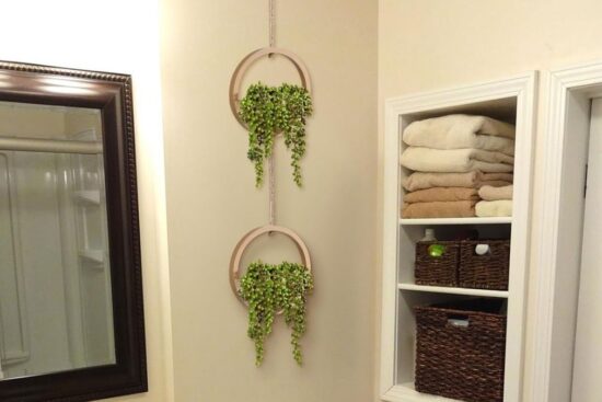 Floweroyal 2pcs Artificial Succulents Hanging Plants: Low-Maintenance Greenery That Works Anywhere