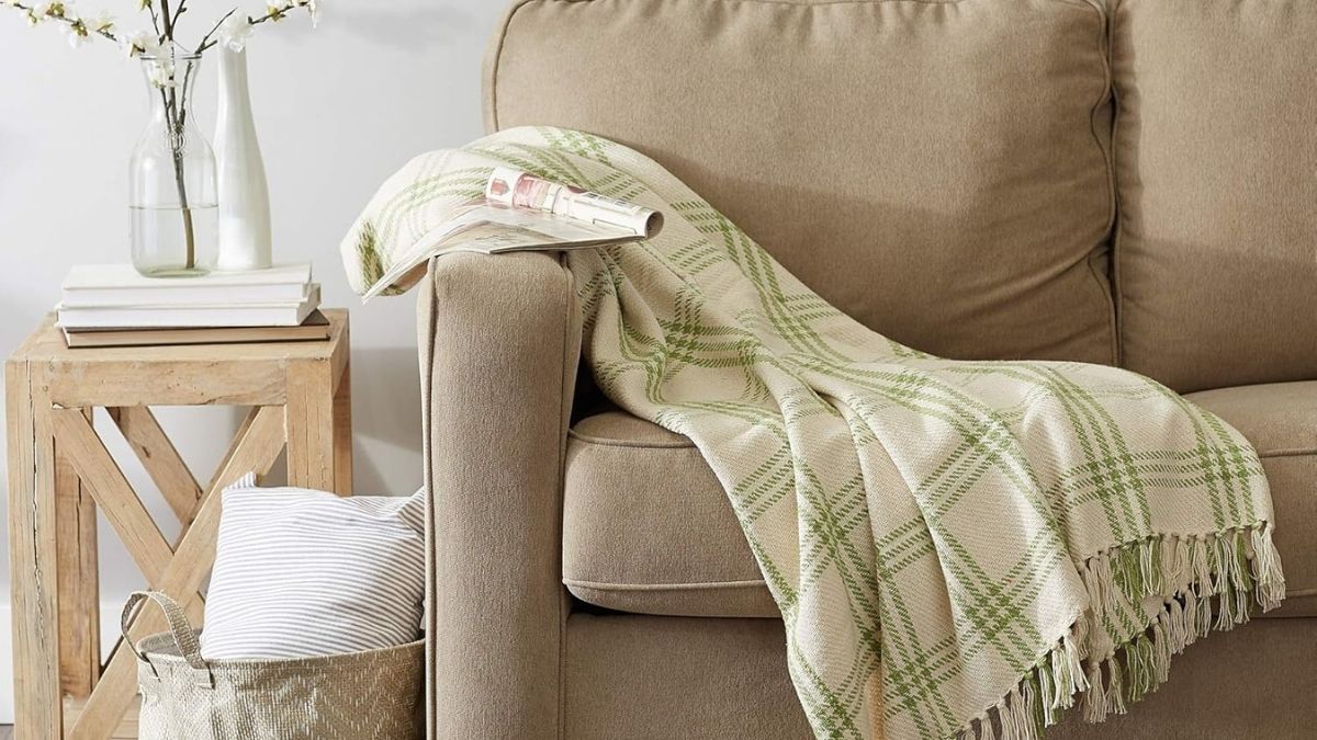 DII Modern Farmhouse Plaid Collection: Why This Cotton Fringe Throw Blanket Elevates Any Space