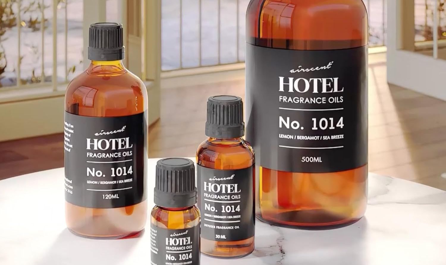 Experience Luxury at Home: AirScent Hotel Diffuser Oil Inspired by The Ritz Carlton Hotel Scent