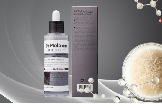Dr.Melaxin Peel Shot Glow Black Rice Peeling Ampoule: A Smarter Way to Exfoliate Without Irritation