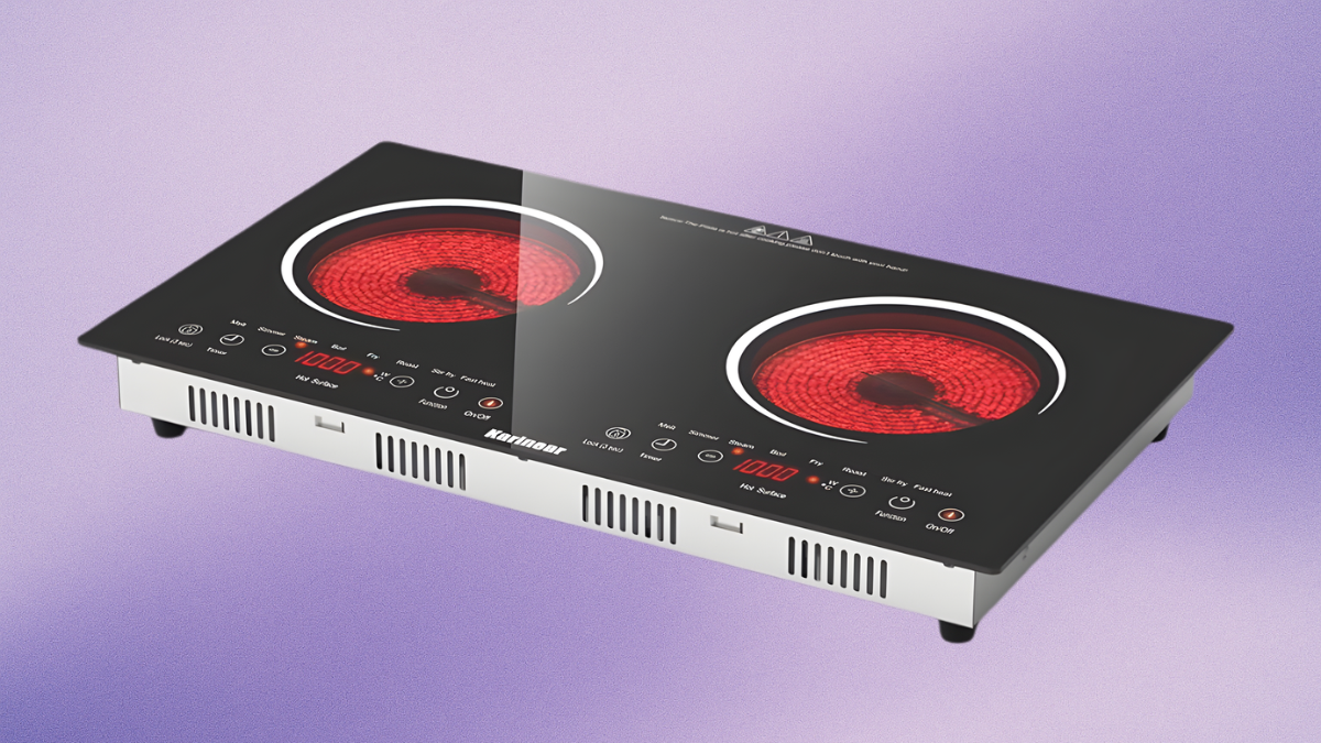 Karinear 2 Burner Electric Cooktop