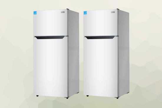 BLACK+DECKER 10 Cu. Ft. Top Mount Refrigerator with Freezer